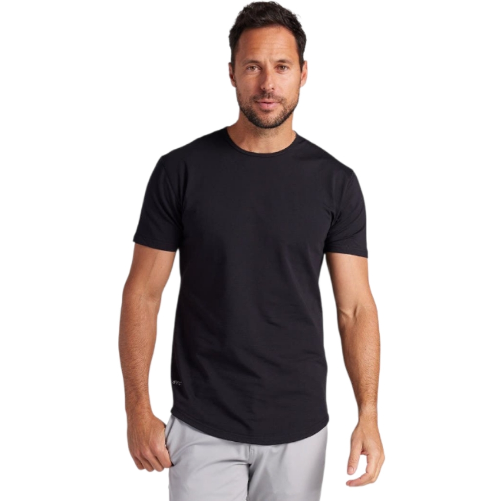 BYLT Basics Drop Cut Gym Workout Lounge Stretch Walking LUX Tee - Men's